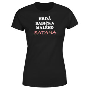 Tričko Babička satana (Velikost: XL