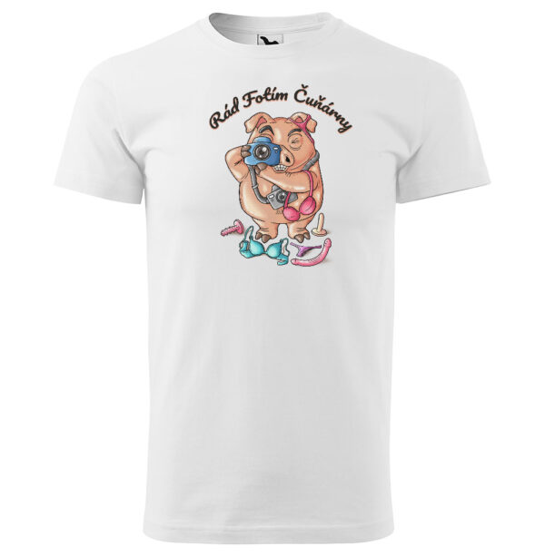 Tričko Fotím čuňárny – pánské (Velikost: 2XL