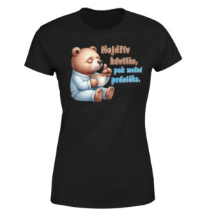 Tričko Kávička pak prácička (Velikost: 2XL