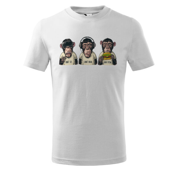 Tričko Like a monkey - dětské (Velikost: 158)
