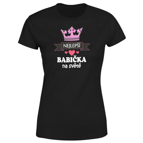 Tričko Nejlepší babička na světě (Velikost: XXL