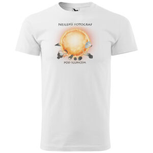 Tričko Nejlepší fotograf pod sluncem – pánské (Velikost: S
