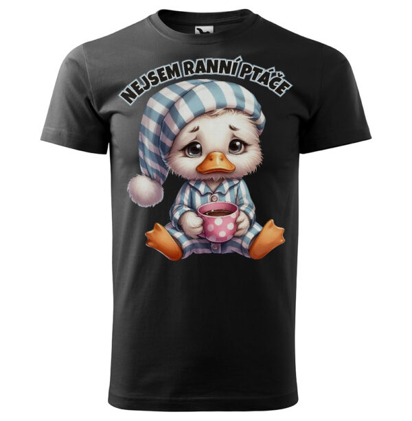 Tričko Nejsem ranní ptáče (Velikost: 3XL
