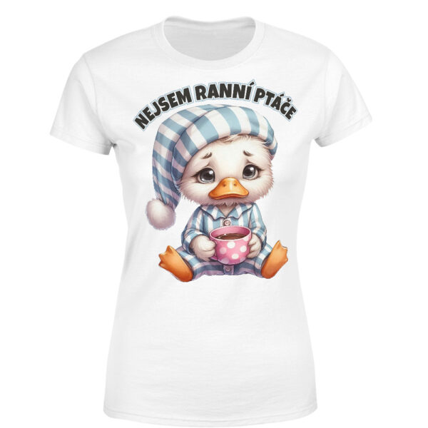 Tričko Nejsem ranní ptáče (Velikost: XL