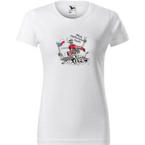 Tričko Nikdy nepřestanu fandit (Velikost: XL