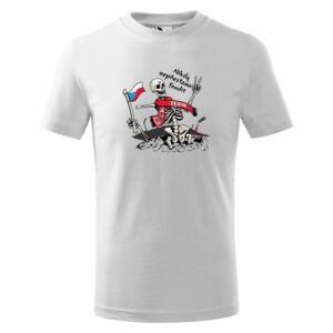 Tričko Nikdy nepřestanu fandit – dětské (Velikost: 146