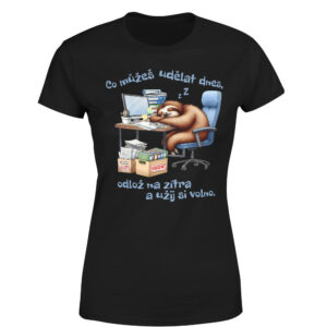 Tričko Odlož na zítra (Velikost: 2XL