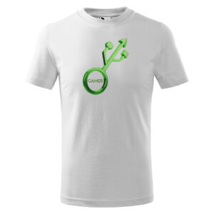 Tričko Pohlaví gamer - dětské (Velikost: 158)