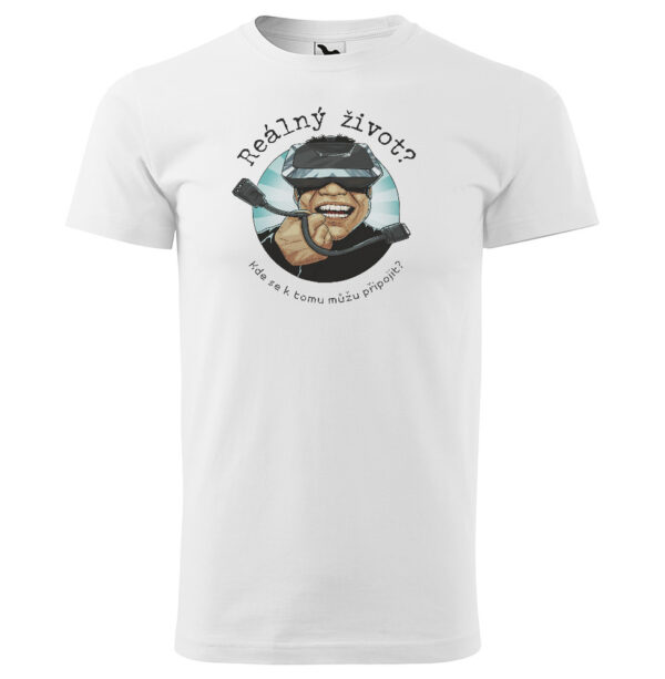 Tričko Reálný život (Velikost: 2XL