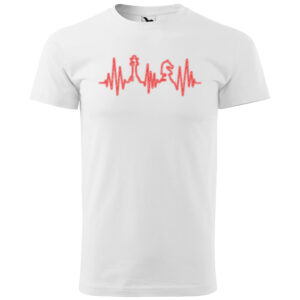Tričko Šachový puls (Velikost: 4XL