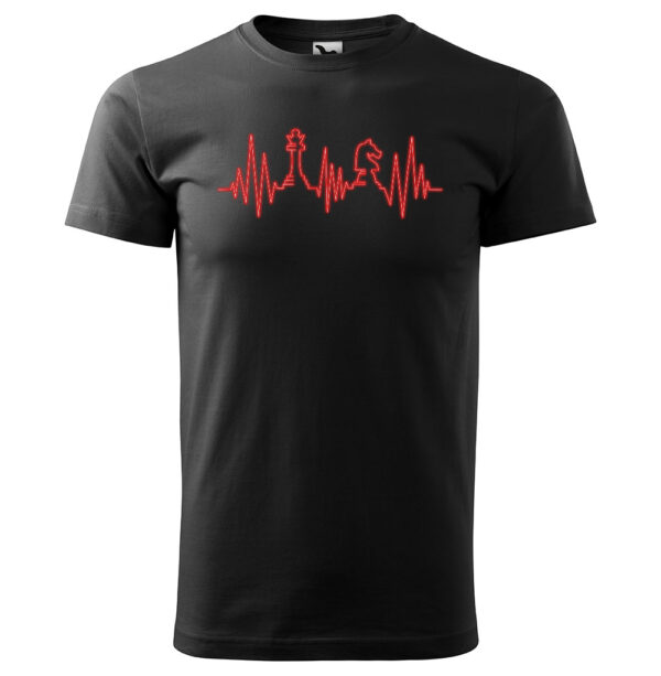 Tričko Šachový puls (Velikost: 4XL