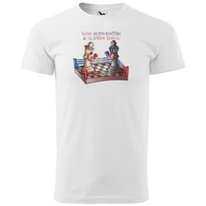 Tričko Šachy a život (Velikost: 2XL