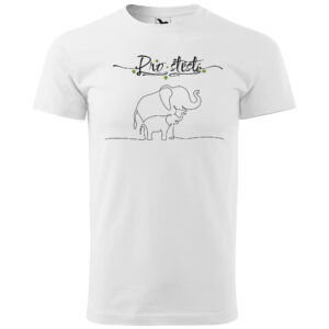 Tričko Sloni pro štěstí (Velikost: 2XL