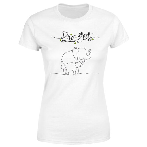 Tričko Sloni pro štěstí (Velikost: 2XL
