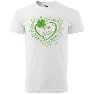 Tričko Srdce pro štěstí (Velikost: XS