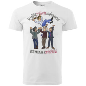 Tričko Úspěšný zaměstanec (Velikost: 4XL