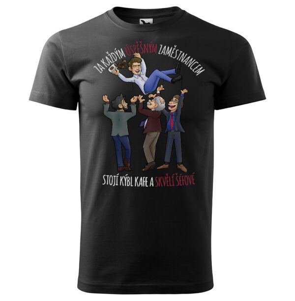 Tričko Úspěšný zaměstanec (Velikost: 4XL
