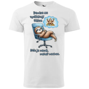 Tričko Vydělávají těžce (Velikost: 3XL