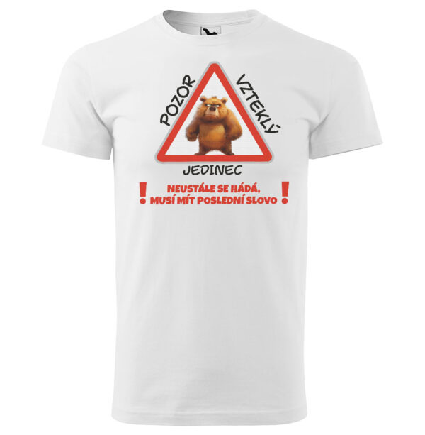 Tričko Vzteklý jedinec (Velikost: 2XL
