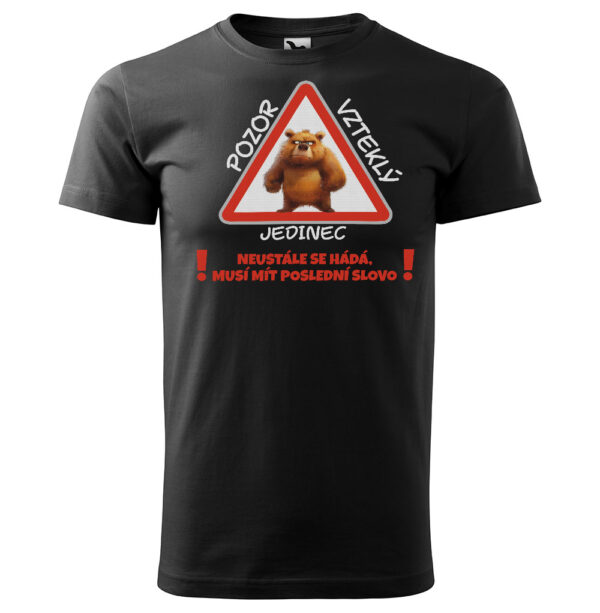 Tričko Vzteklý jedinec (Velikost: 4XL