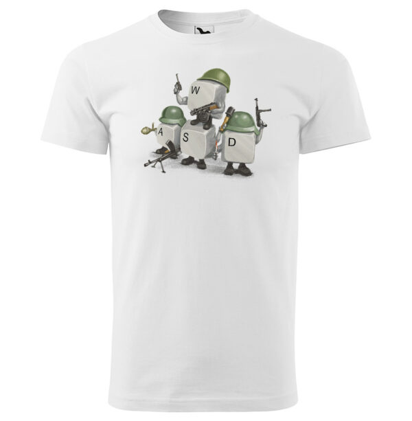 Tričko WASD (Velikost: 2XL
