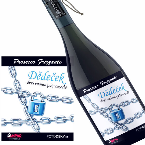 Víno Dědeček drží rodinu pohromadě (Druh Vína: Prosecco)