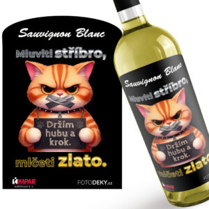 Víno Držím hubu (Druh Vína: Bílé víno)