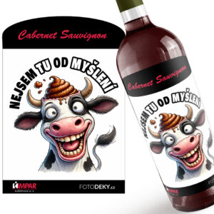 Víno Nejsem tu od myšlení (Druh Vína: Červené víno)