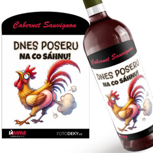 Víno Poseru na co sáhnu (Druh Vína: Červené víno)