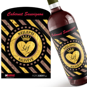 Víno Šéf - pruhované (Druh Vína: Červené víno)