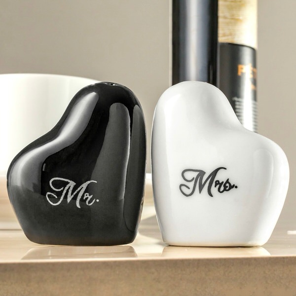 Slánka a pepřenka srdce Mr. & Mrs.