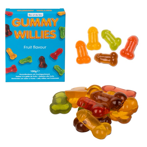 Gumové bonbony penisy 100 g