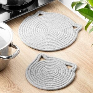 Podložky pod horké nádoby kočky (2 kusy)