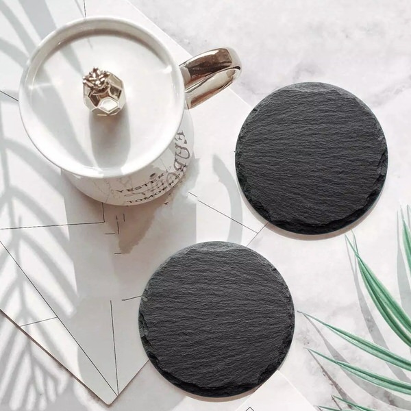 Sada břidlicových podtácků (4 kusy)