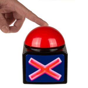 Buzzer se zvukem a LED světlem