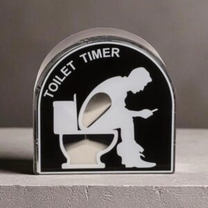Přesýpací hodiny na WC
