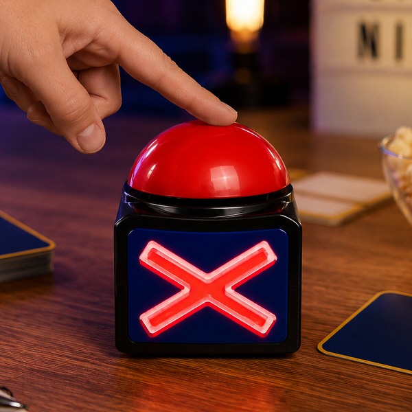 Buzzer se zvukem a LED světlem
