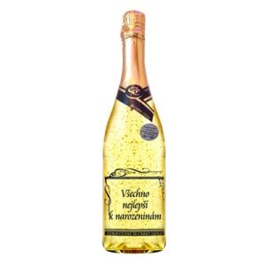 Gold Cuvee šumivé se zlatem 0