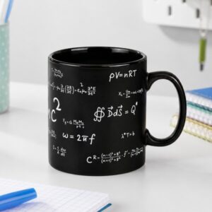 Velký hrnek matematika - černý