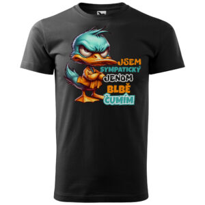 Tričko Jsem sympatický (pánské) (Velikost: 4XL