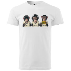 Tričko Like a monkey (Velikost: XL