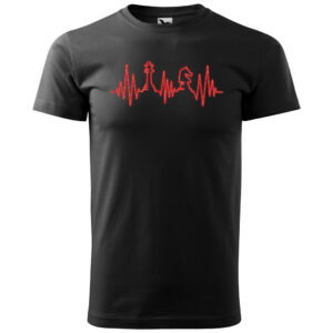Tričko Šachový puls (Velikost: 4XL