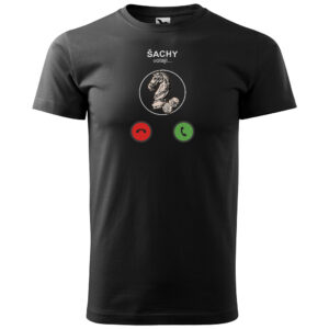Tričko Šachy volají (Velikost: 4XL