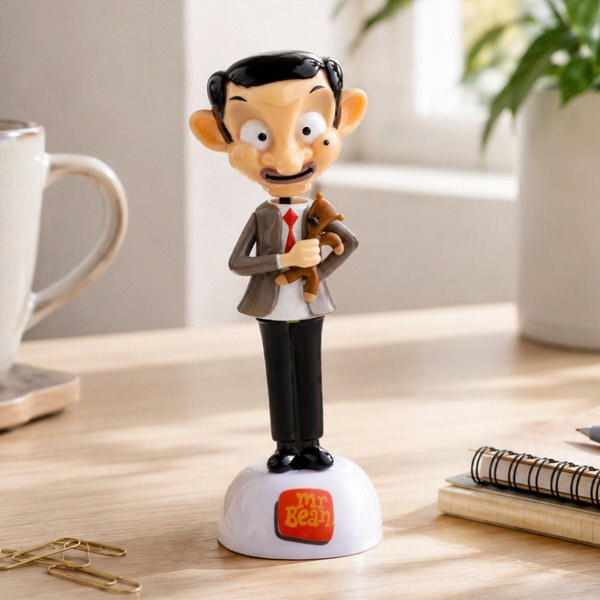 Solární Mr. Bean s medvídkem