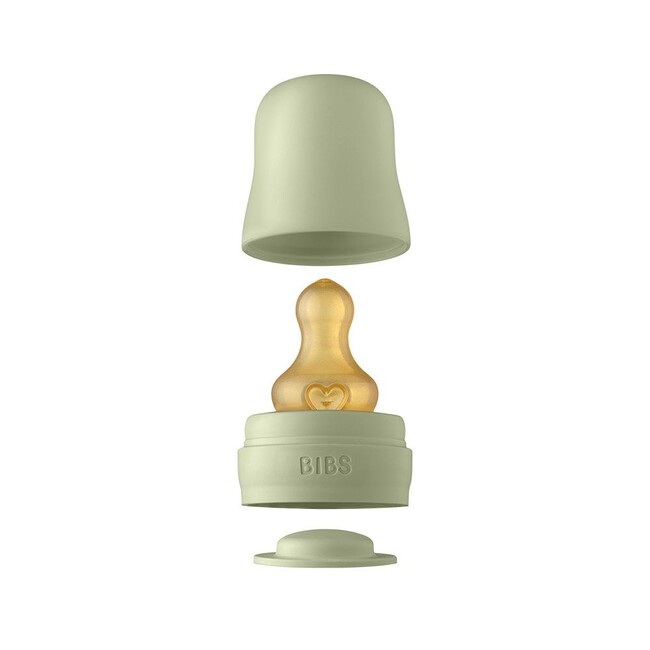 BIBS Baby Bottle sada k lahvi - Sage