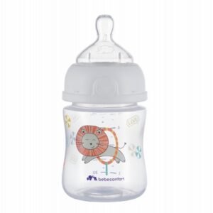Bebeconfort kojenecká láhev Emotion 150 ml (0–6 m) white