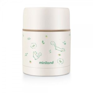 Miniland termoska na jídlo Natur Veverka 600 ml