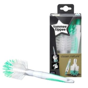 Tommee Tippee kartáč na čištění kojeneckých lahví zelený