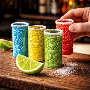 Panáky Tiki (4 kusy)