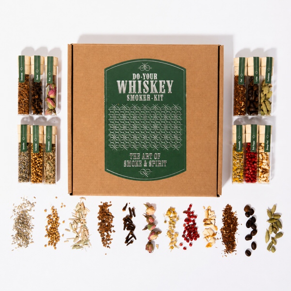 Sada botanických směsí na uzení whisky